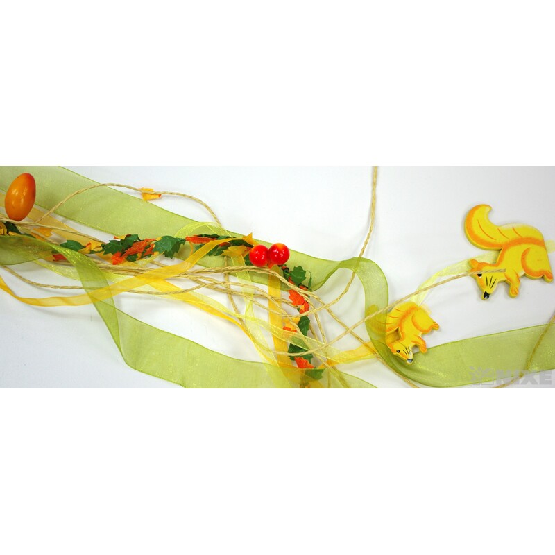 GIRLANDA PODZIM 60cm*MIX BAREV