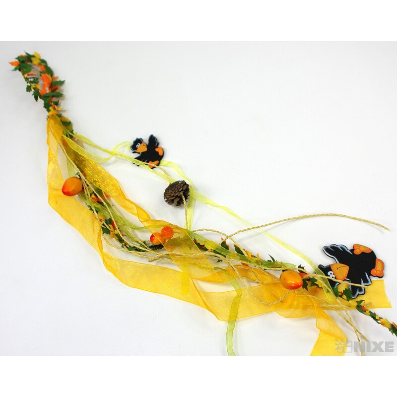 GIRLANDA PODZIM 60cm*MIX BAREV