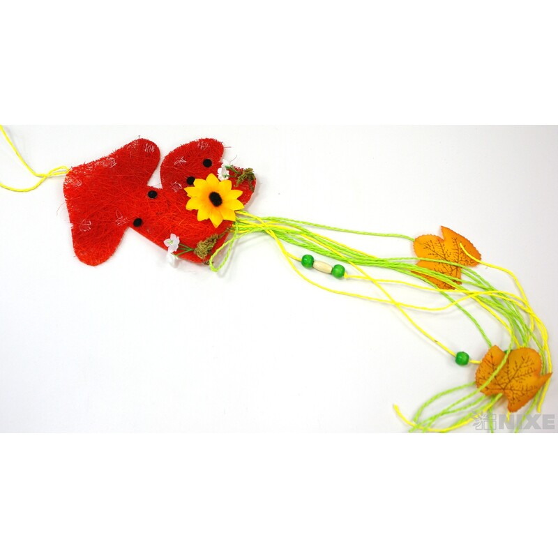 ZÁVĚS HŘÍBEK 4ks 14x60cm*MIX BAREV