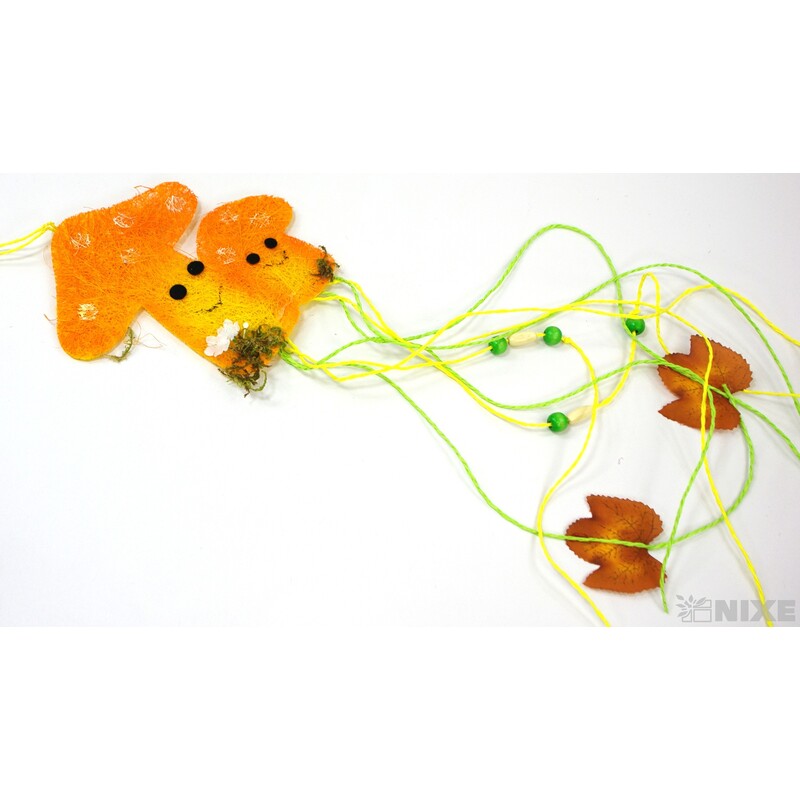 ZÁVĚS HŘÍBEK 4ks 14x60cm*MIX BAREV