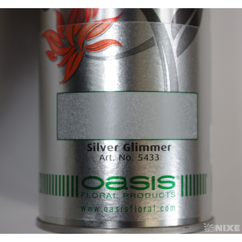 SPRAY METALICKÝ GLITR 400ml*STŘÍBRNÁ