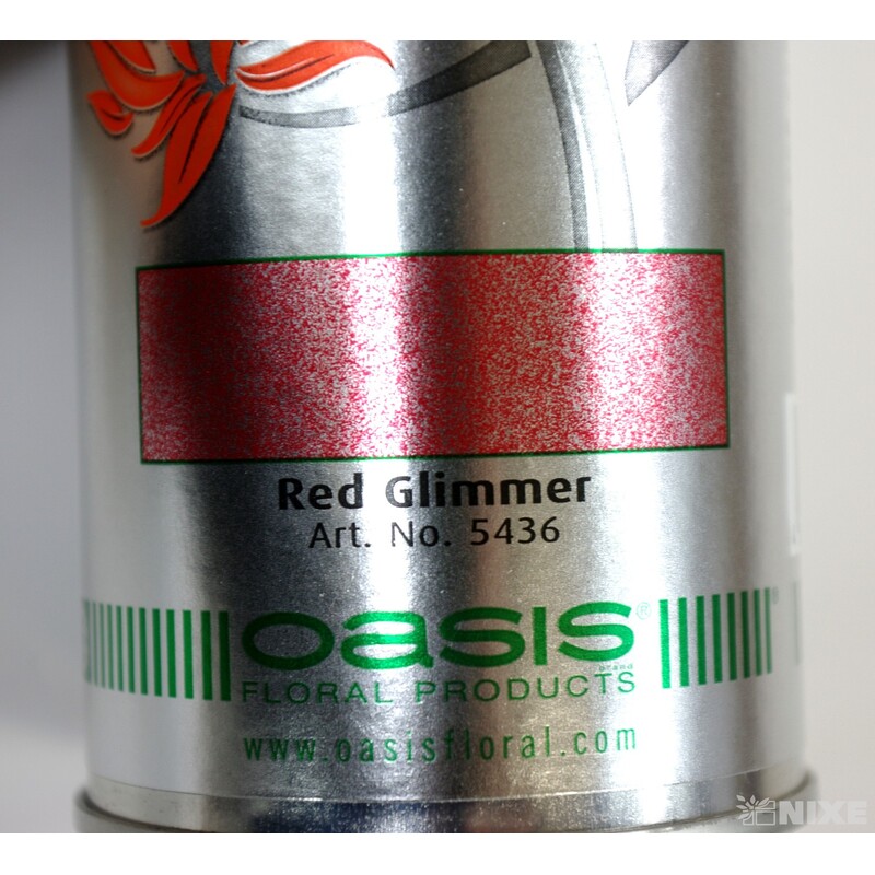 SPRAY METALICKÝ GLITR 400ml*ČERVENÁ