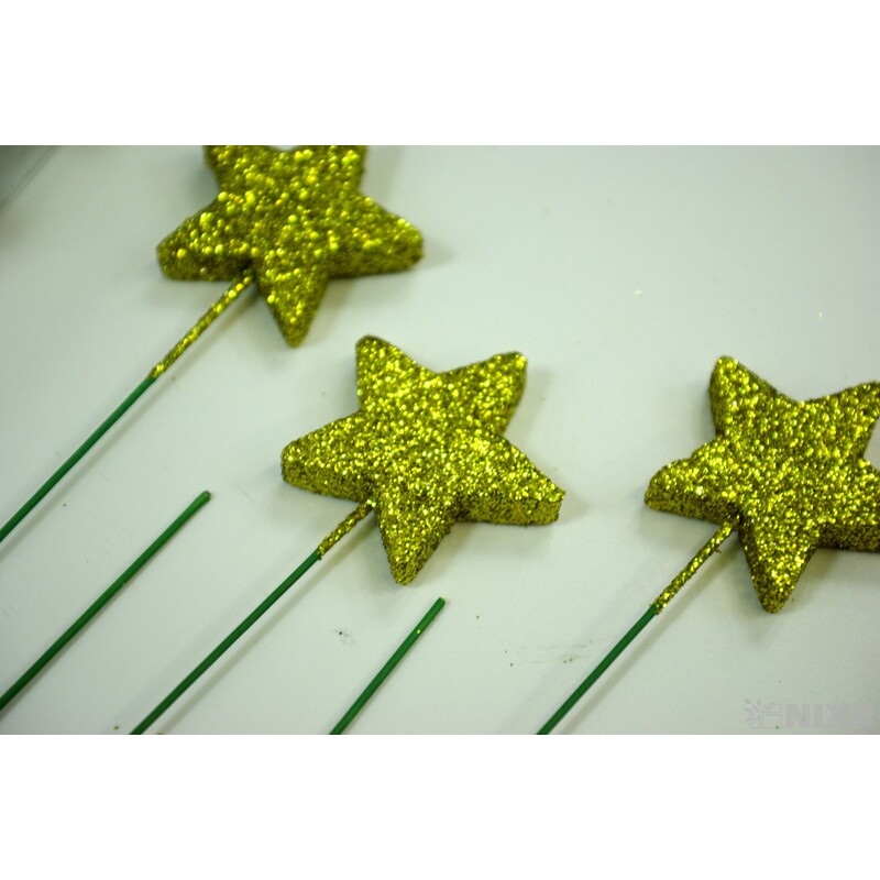 ZÁPICH HVĚZDA 60ks 4x22cm*ZLATÁ