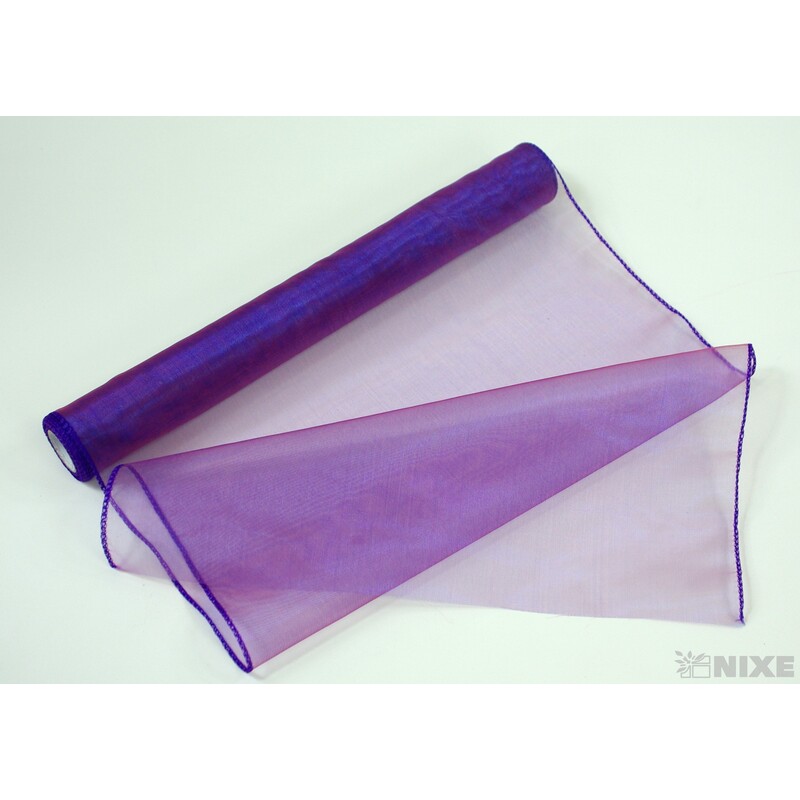 ORGANZA 36cmx10m*FIALOVÁ