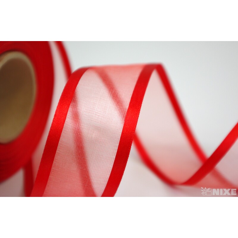 PES MONOF. STUHA VL. 40mmx25m*ČERVENÁ 100645