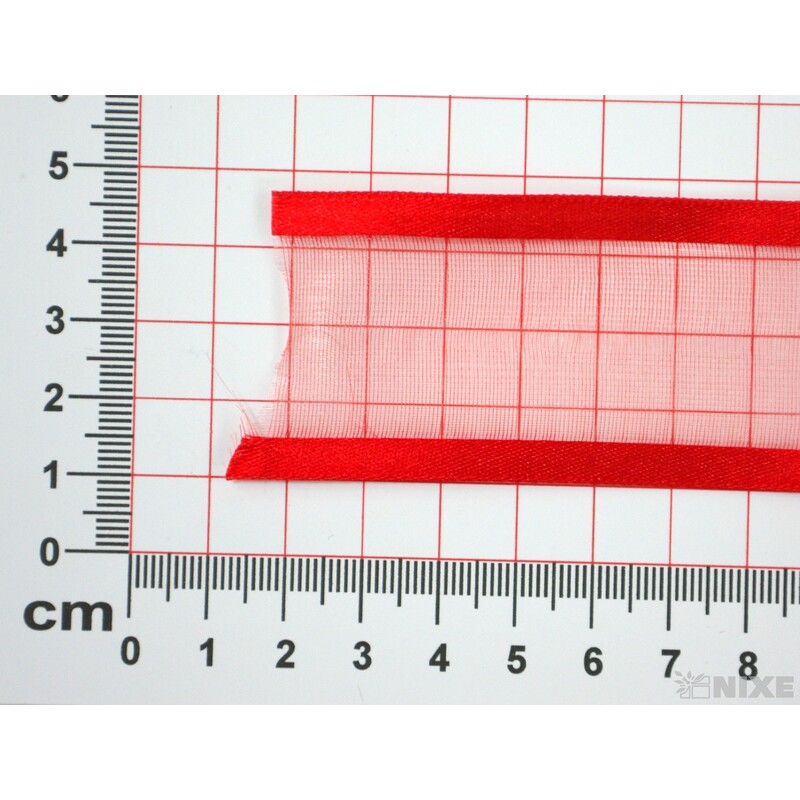 PES MONOF. STUHA VL. 40mmx25m*ČERVENÁ 100645