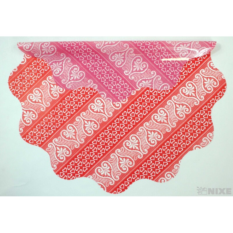 RONDO 50cm S 896TC*ČERVENÁ+BÍLÁ V+