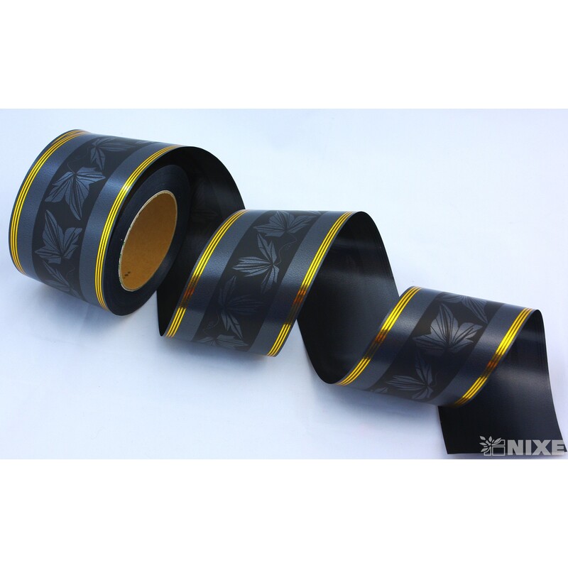 POHŘEBNÍ PÁSEK 80mmx50yd TISK*ČERNÁ