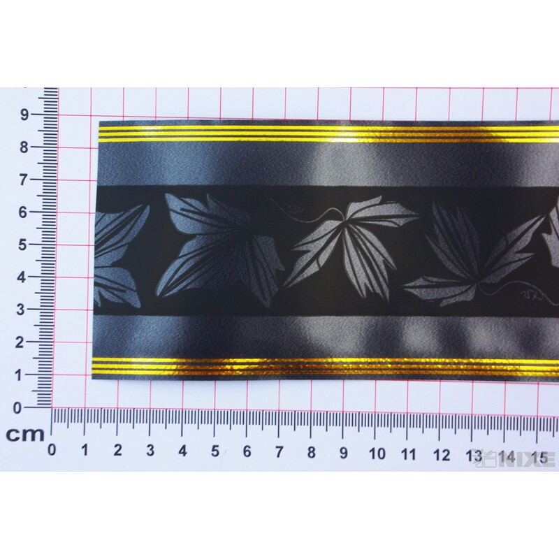 POHŘEBNÍ PÁSEK 80mmx50yd TISK*ČERNÁ
