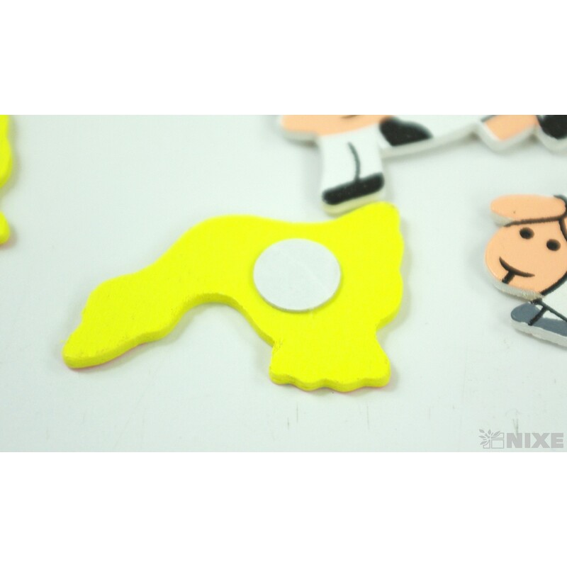 ZVÍŘÁTKA NALEP. MIX 12ks 3cm*