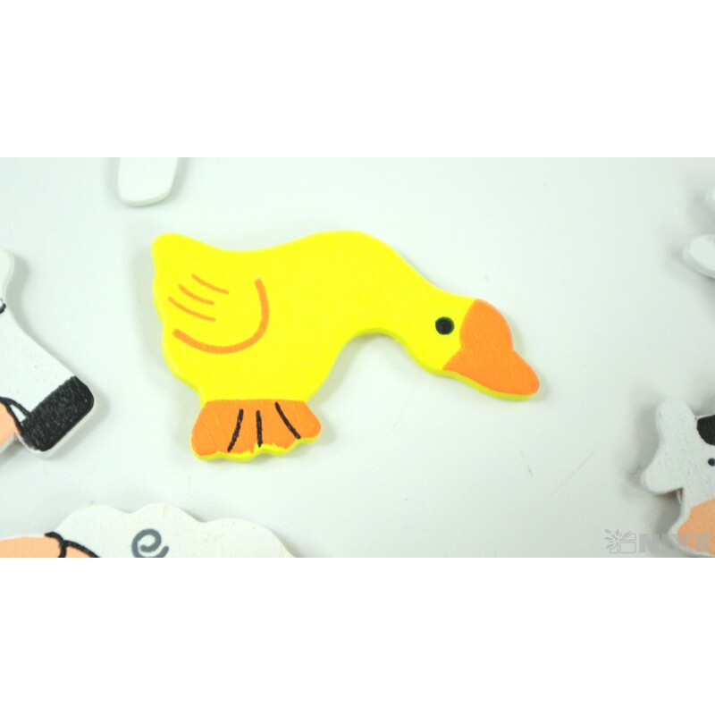 ZVÍŘÁTKA NALEP. MIX 12ks 3cm*