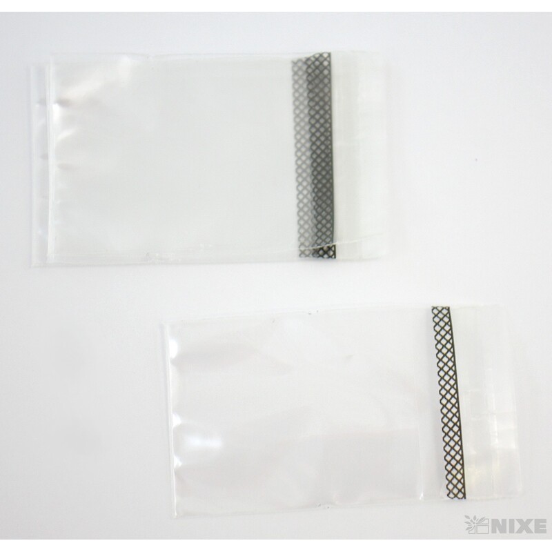 SÁČEK S KLOPOU 7x11cm +3,5cm TT*PRŮHLEDNÁ