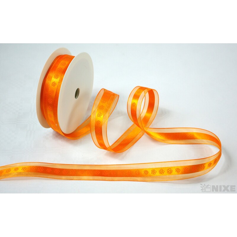 PES MONOF STUHA TISK 25mmx20m*ORANŽOVÁ 312409