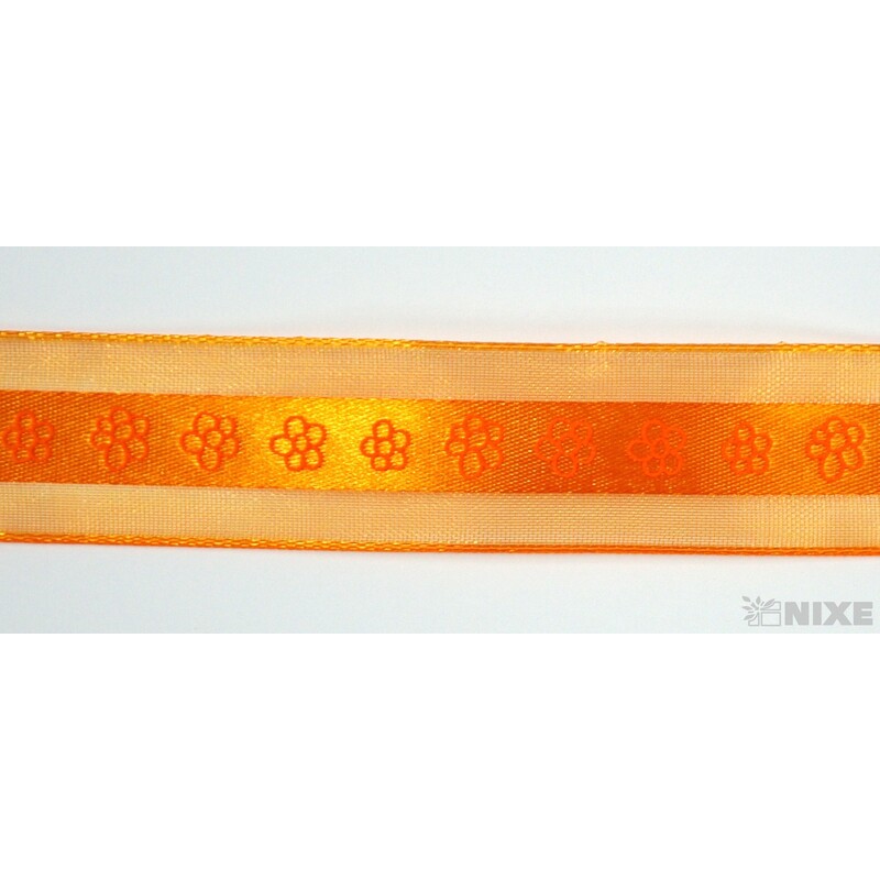 PES MONOF STUHA TISK 25mmx20m*ORANŽOVÁ 312409