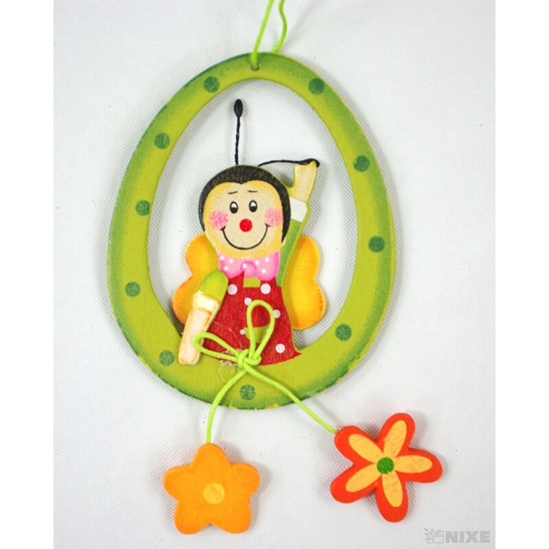 ZÁVĚS MOTÝL 12x7cm*MIX BAREV