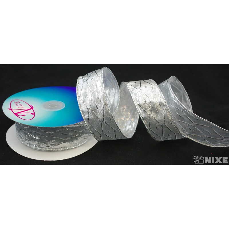 RENO 40mmx20yd*STŘÍBRNÁ S002 V+