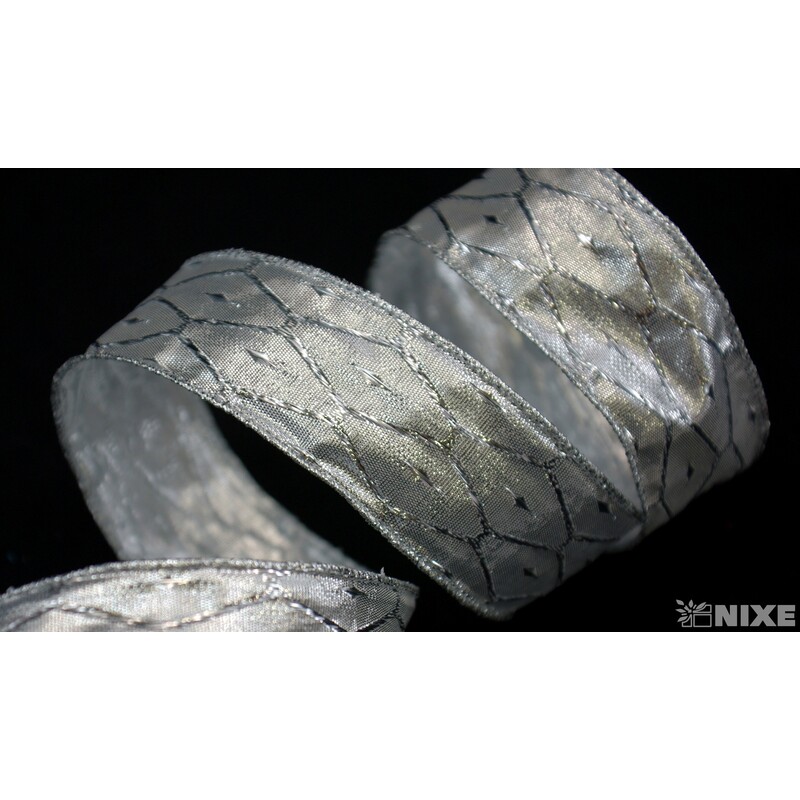 RENO 40mmx20yd*STŘÍBRNÁ S002 V+