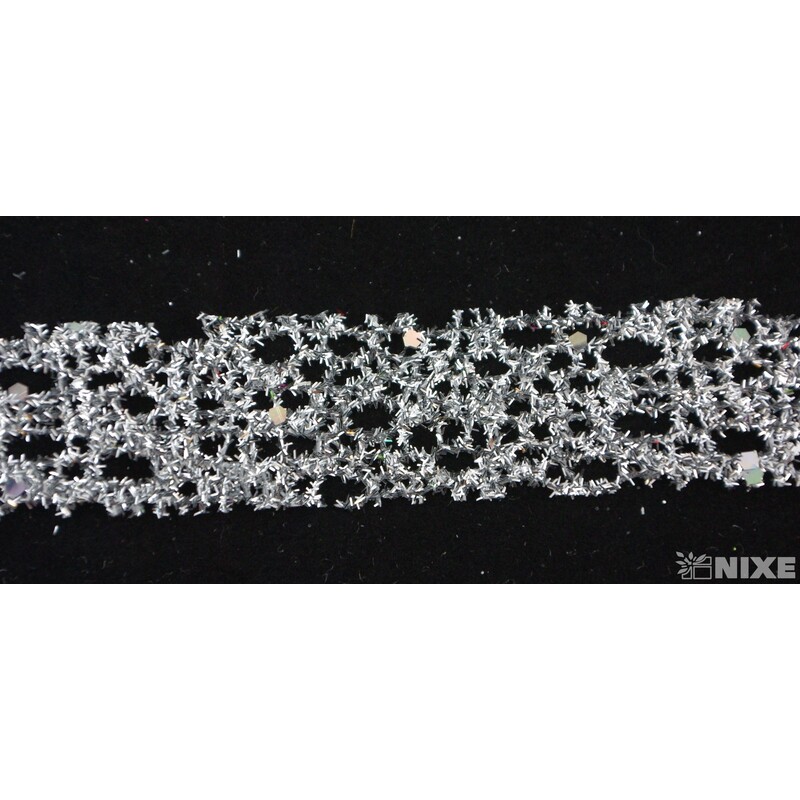 SALLYMET 20mmx10yd*STŘÍBRNÁ C005 V+