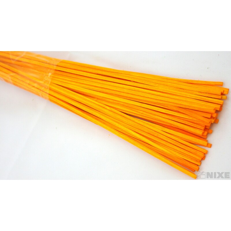 RATTAN ROVNÝ 3mmx1m*ŽLUTÁ TM.