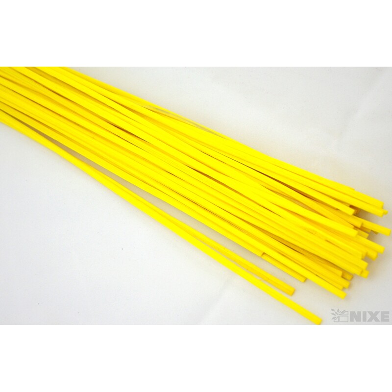 RATTAN ROVNÝ 3mmx1m*ŽLUTÁ