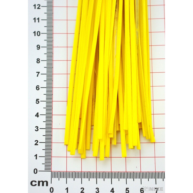 RATTAN ROVNÝ 3mmx1m*ŽLUTÁ