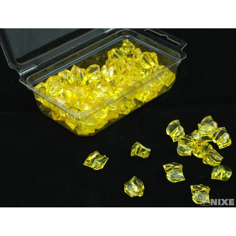 KAMÍNKY 11x13,5mm 45g S DIRKOU*ŽLUTÁ