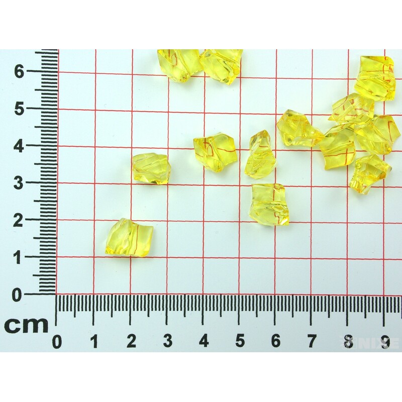 KAMÍNKY 11x13,5mm 45g S DIRKOU*ŽLUTÁ