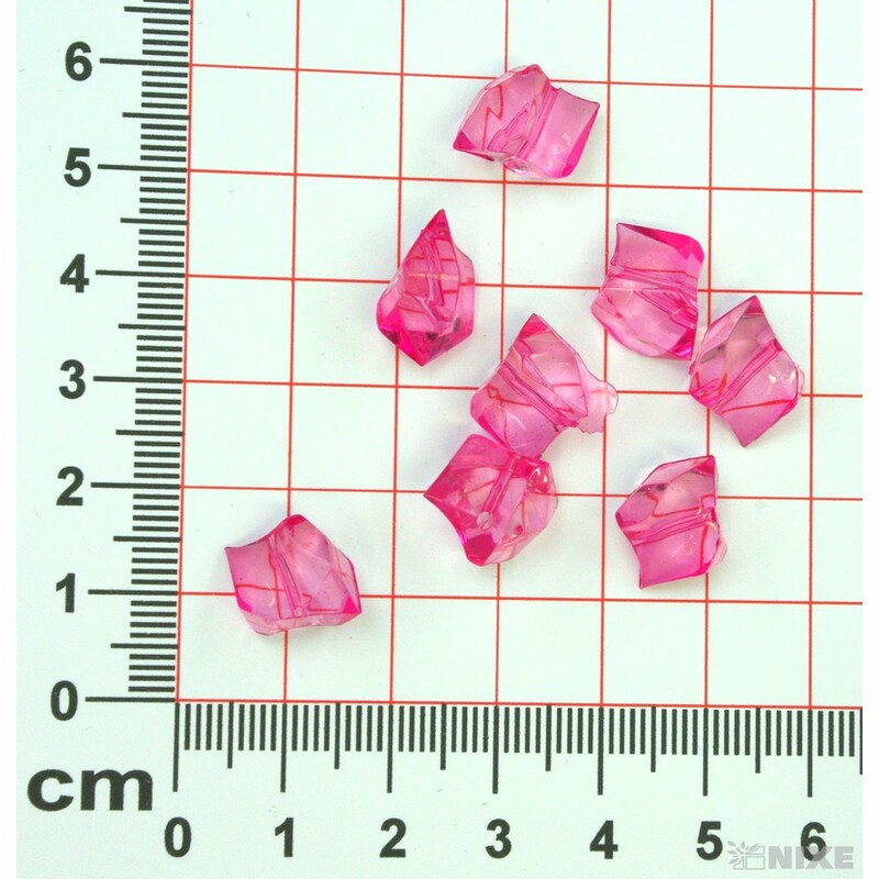 KAMÍNKY 11x13,5mm 45g S DIRKOU*RŮŽOVÁ