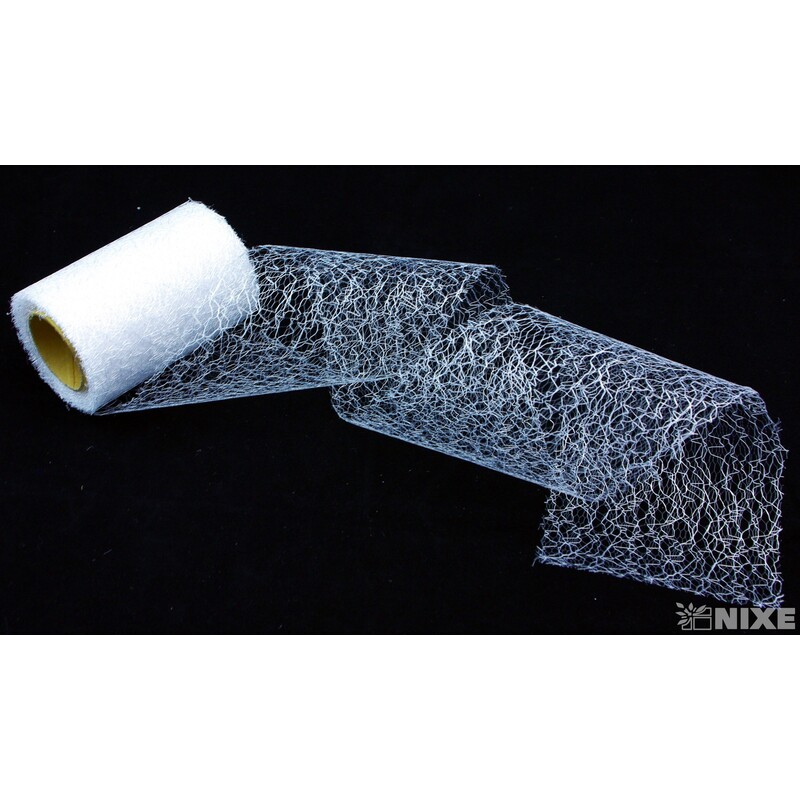 SPIDER ORGANZA 9,5cmx10yd*BÍLÁ 023