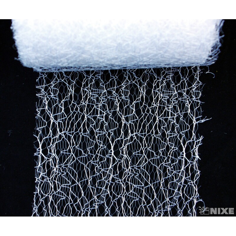 SPIDER ORGANZA 9,5cmx10yd*BÍLÁ 023