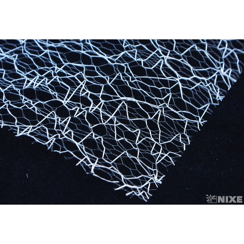 SPIDER ORGANZA 9,5cmx10yd*BÍLÁ 023