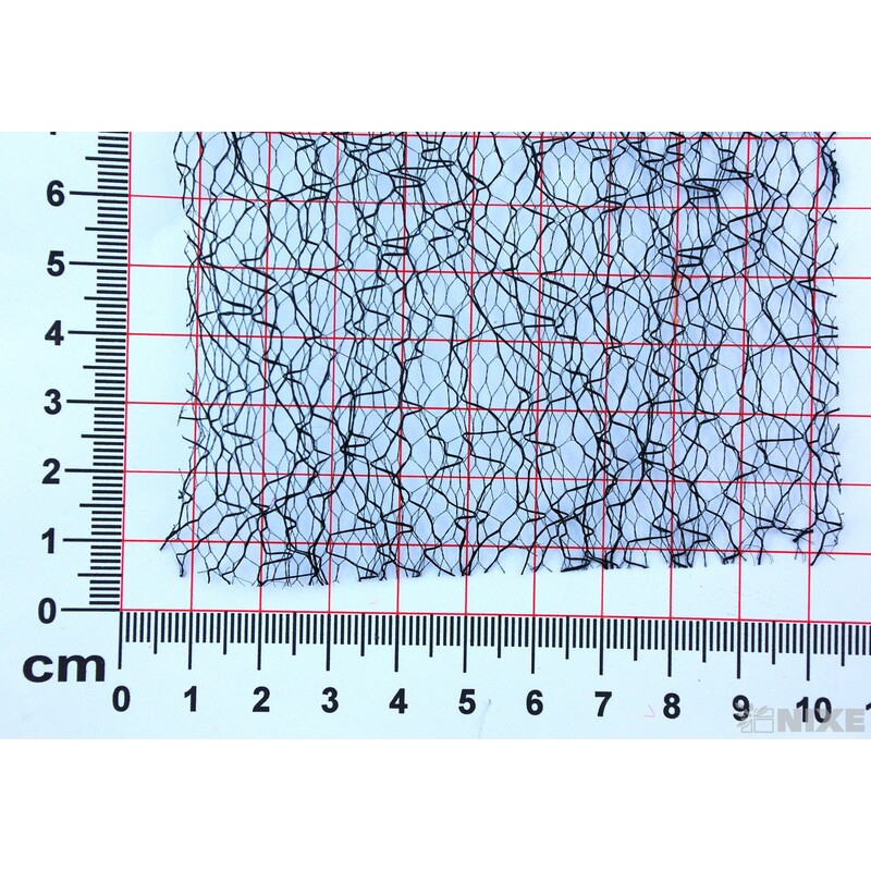 SPIDER ORGANZA 9,5cmx10yd*ČERNÁ 024