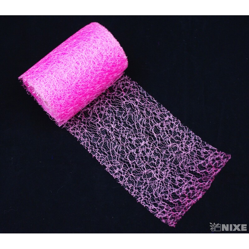 SPIDER ORGANZA 9,5cmx10yd*RŮŽOVÁ 029