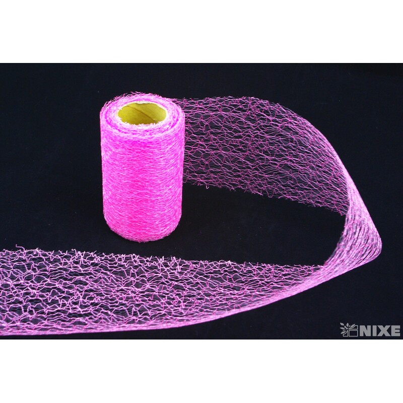 SPIDER ORGANZA 9,5cmx10yd*RŮŽOVÁ 029