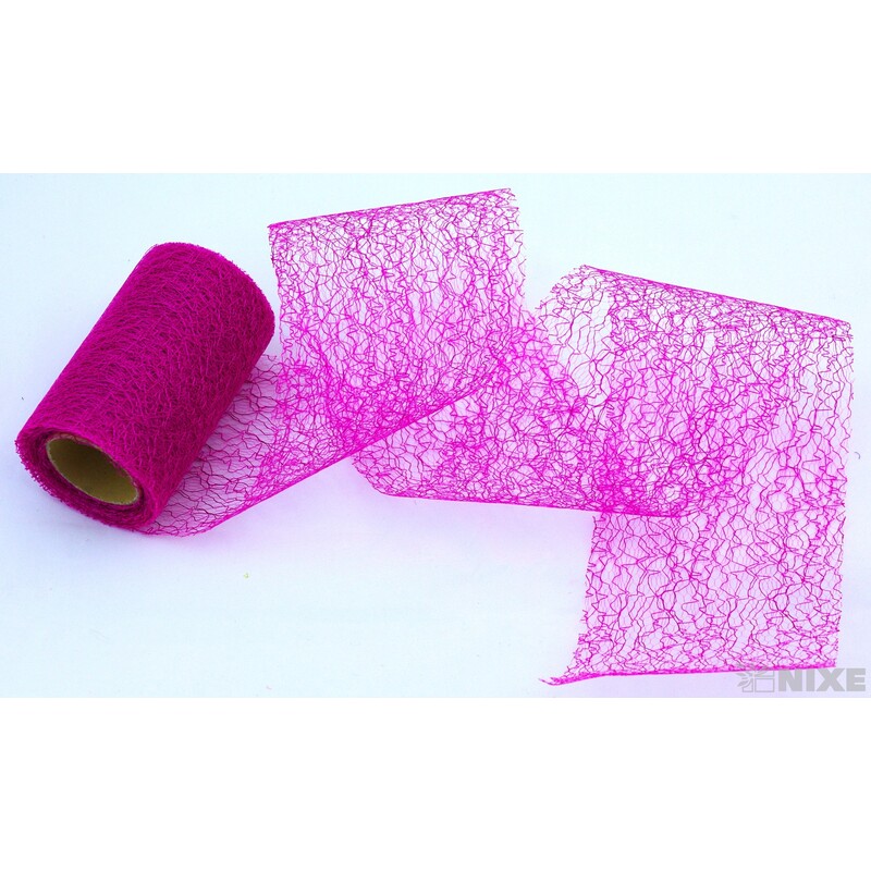 SPIDER ORGANZA 9,5cmx10yd*RŮŽOVÁ TM. 027