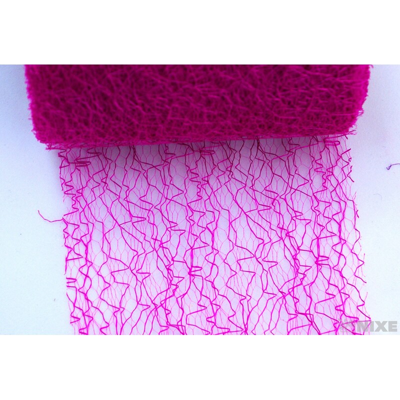 SPIDER ORGANZA 9,5cmx10yd*RŮŽOVÁ TM. 027