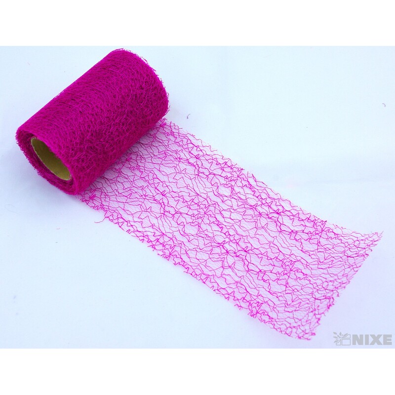 SPIDER ORGANZA 9,5cmx10yd*RŮŽOVÁ TM. 027