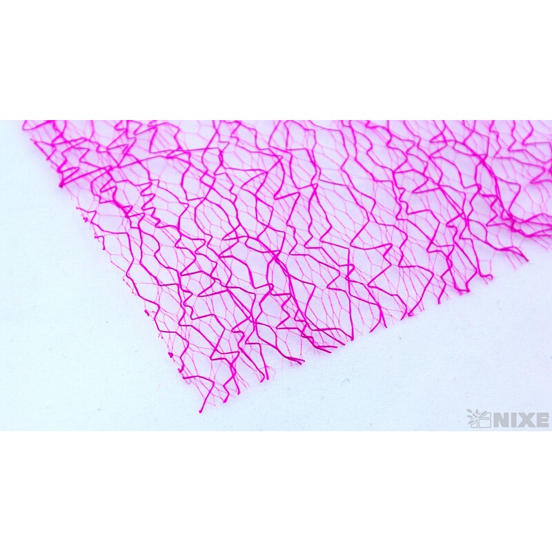 SPIDER ORGANZA 9,5cmx10yd*RŮŽOVÁ TM. 027