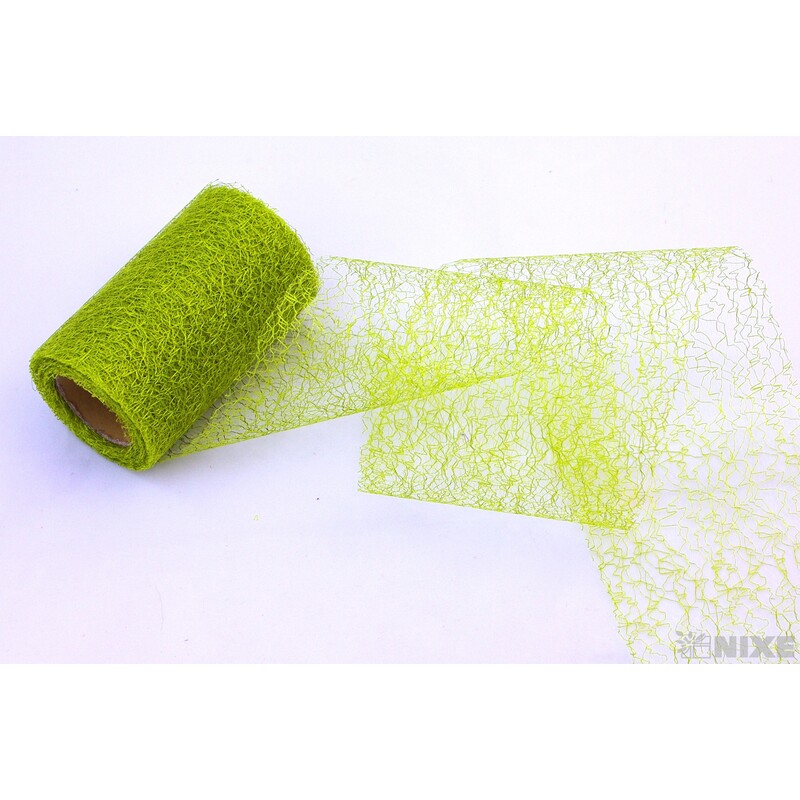 SPIDER ORGANZA 9,5cmx10yd*ZELENÁ 40
