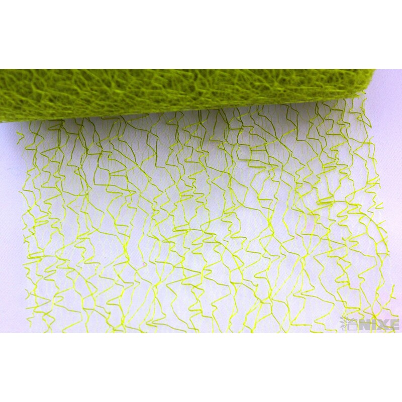 SPIDER ORGANZA 9,5cmx10yd*ZELENÁ 40