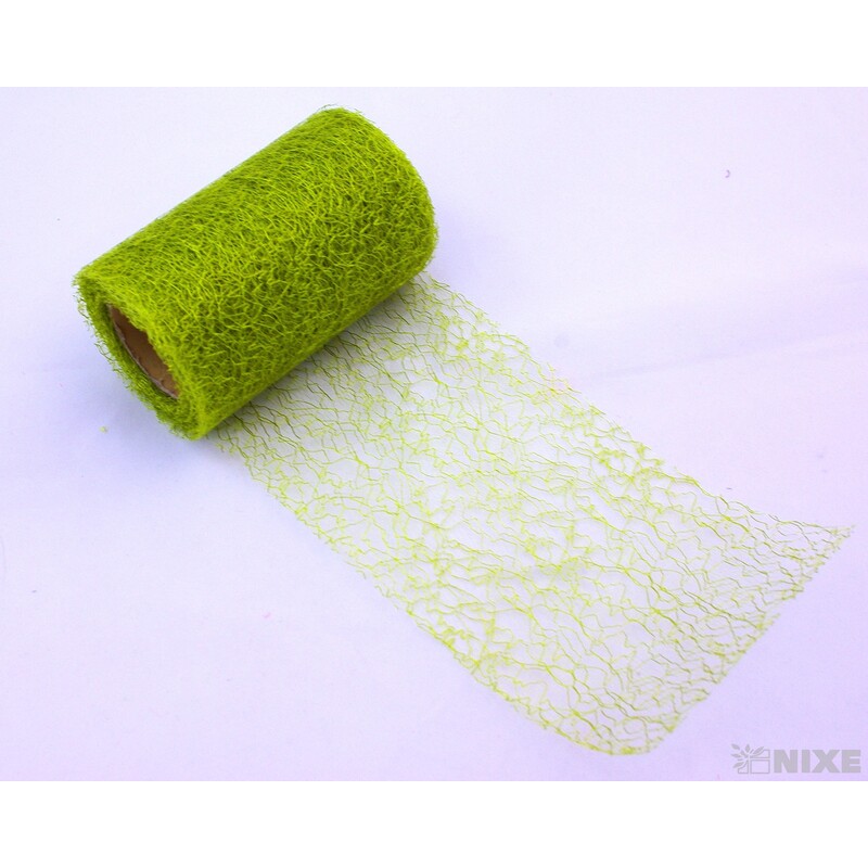 SPIDER ORGANZA 9,5cmx10yd*ZELENÁ 40