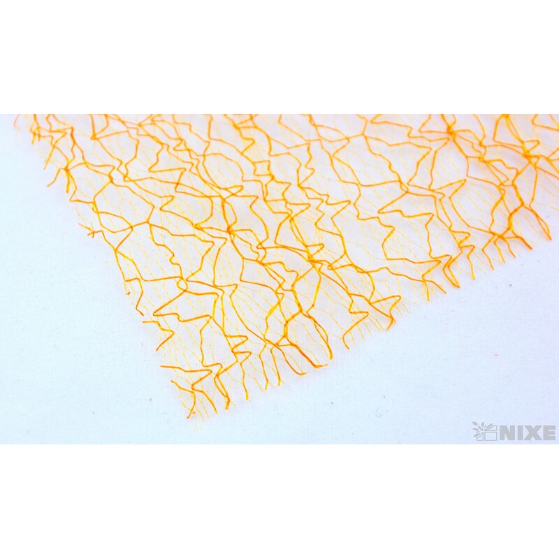 SPIDER ORGANZA 9,5cmx10yd*ORANŽOVÁ 010