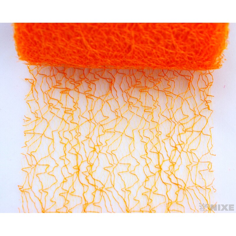 SPIDER ORGANZA 9,5cmx10yd*ORANŽOVÁ 010