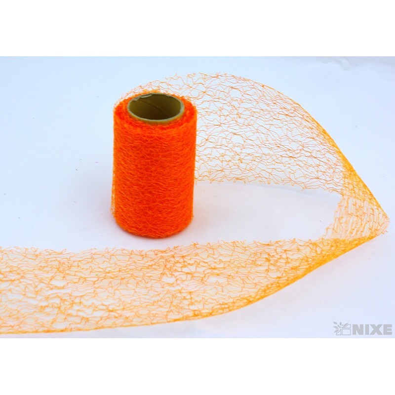 SPIDER ORGANZA 9,5cmx10yd*ORANŽOVÁ 010