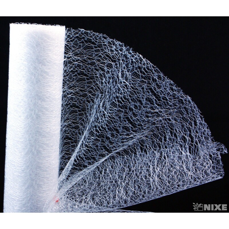 SPIDER ORGANZA 38cmx10yd*BÍLÁ 023