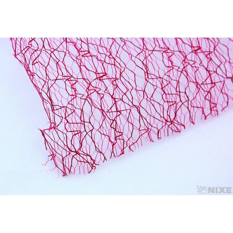 SPIDER ORGANZA 38cmx10yd*VÍNOVÁ 001