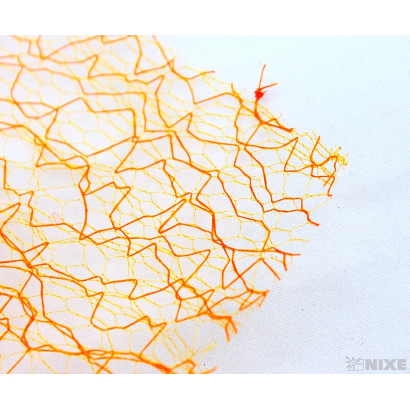 SPIDER ORGANZA 38cmx10yd*ORANŽOVÁ 010