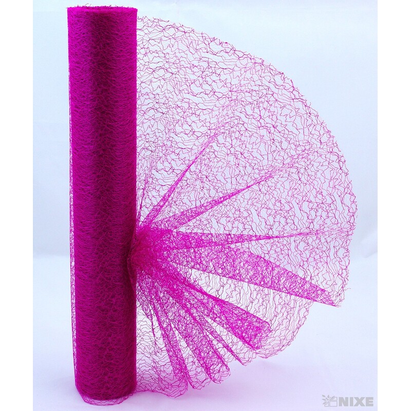 SPIDER ORGANZA 38cmx10yd*RŮŽOVÁ TM. 27