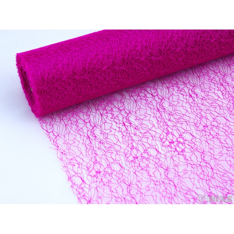 SPIDER ORGANZA 38cmx10yd*RŮŽOVÁ TM. 27