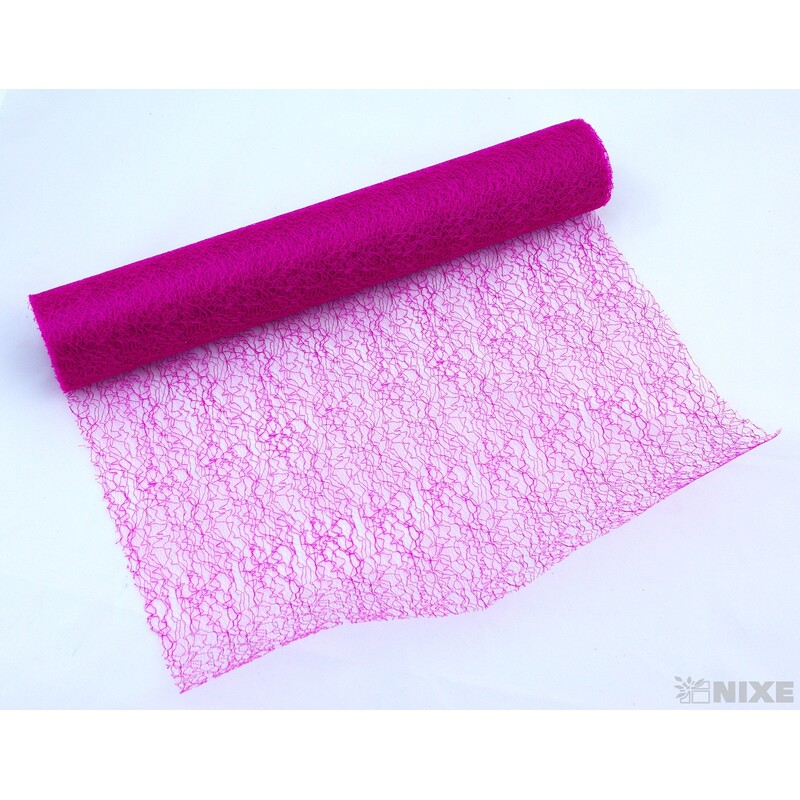 SPIDER ORGANZA 38cmx10yd*RŮŽOVÁ TM. 27